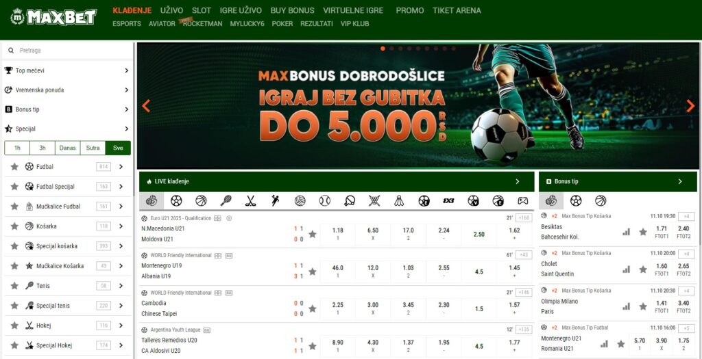 maxbet kladionica