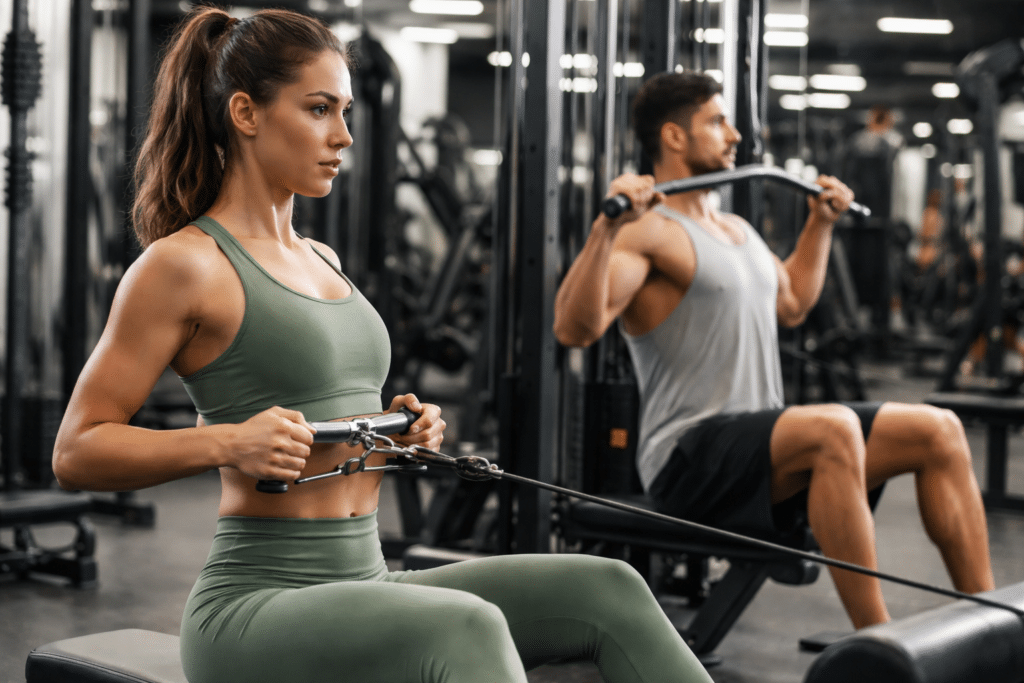 vježbe za leđa u teretani