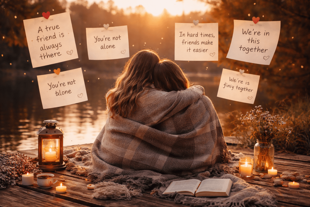 Kad želimo poslati poruku podrške, ali ne znamo što reći